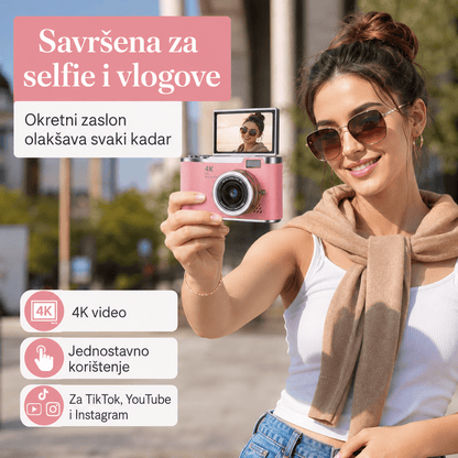 Retro 4K Digitalna Kamera – – – slika 3