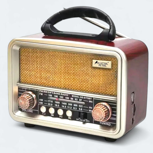 Retro Bluetooth Radio - SAMO KLIKNI