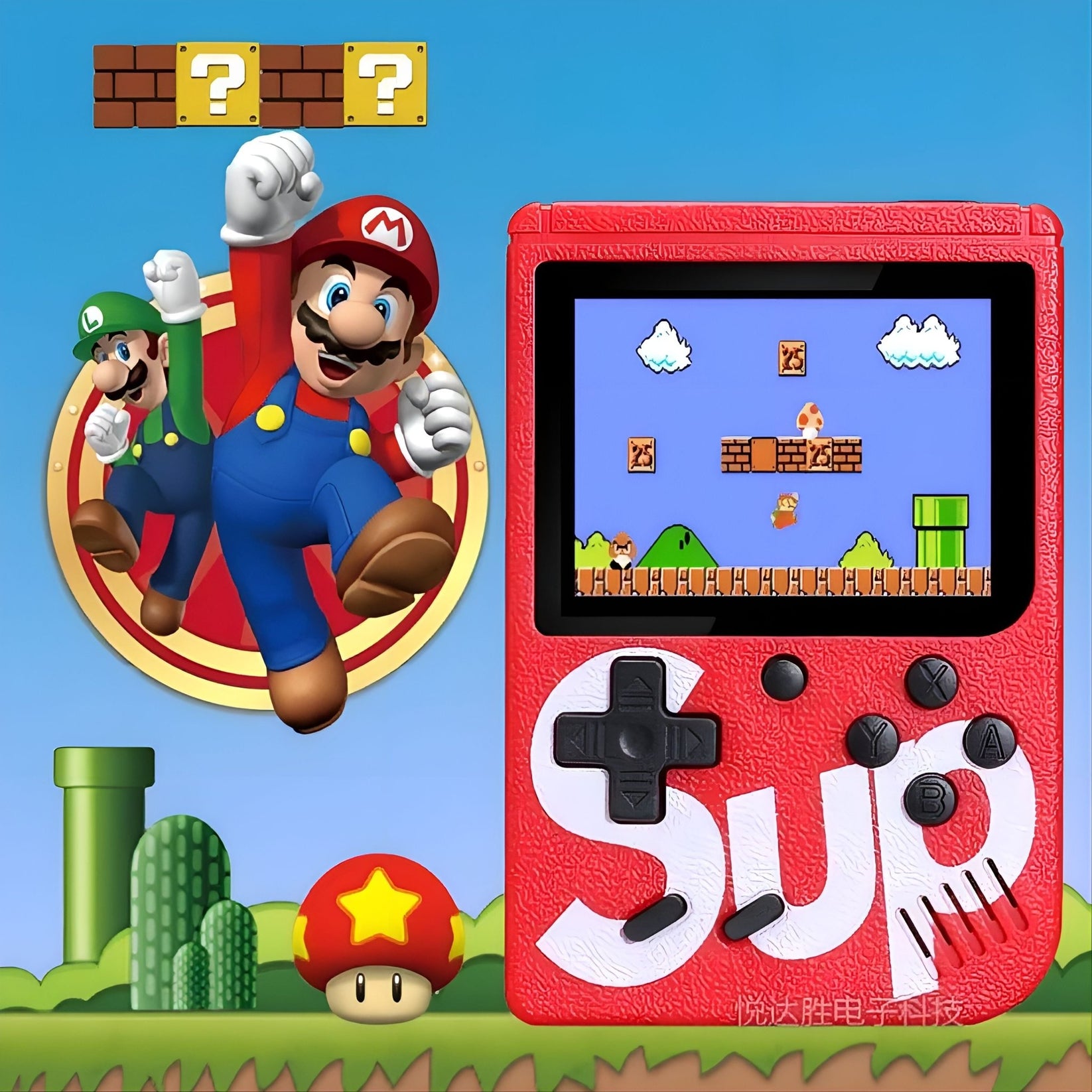 Retro Mini Igraća Konzola s 400 Igara – – – slika 1