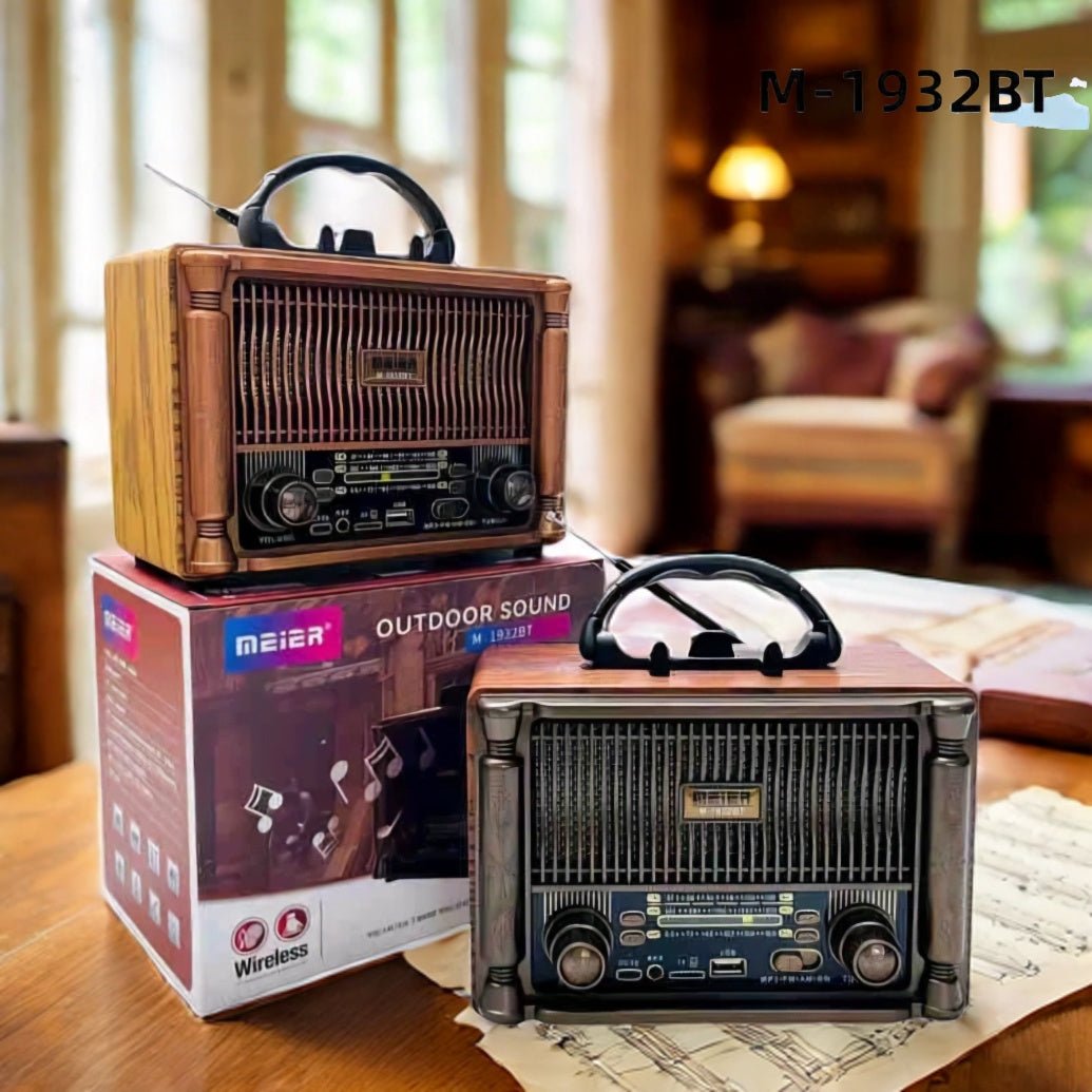 Retro Prijenosni Radio M - 1932BT – – – slika 1
