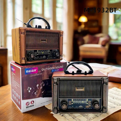 Retro Prijenosni Radio M - 1932BT – – – slika 1