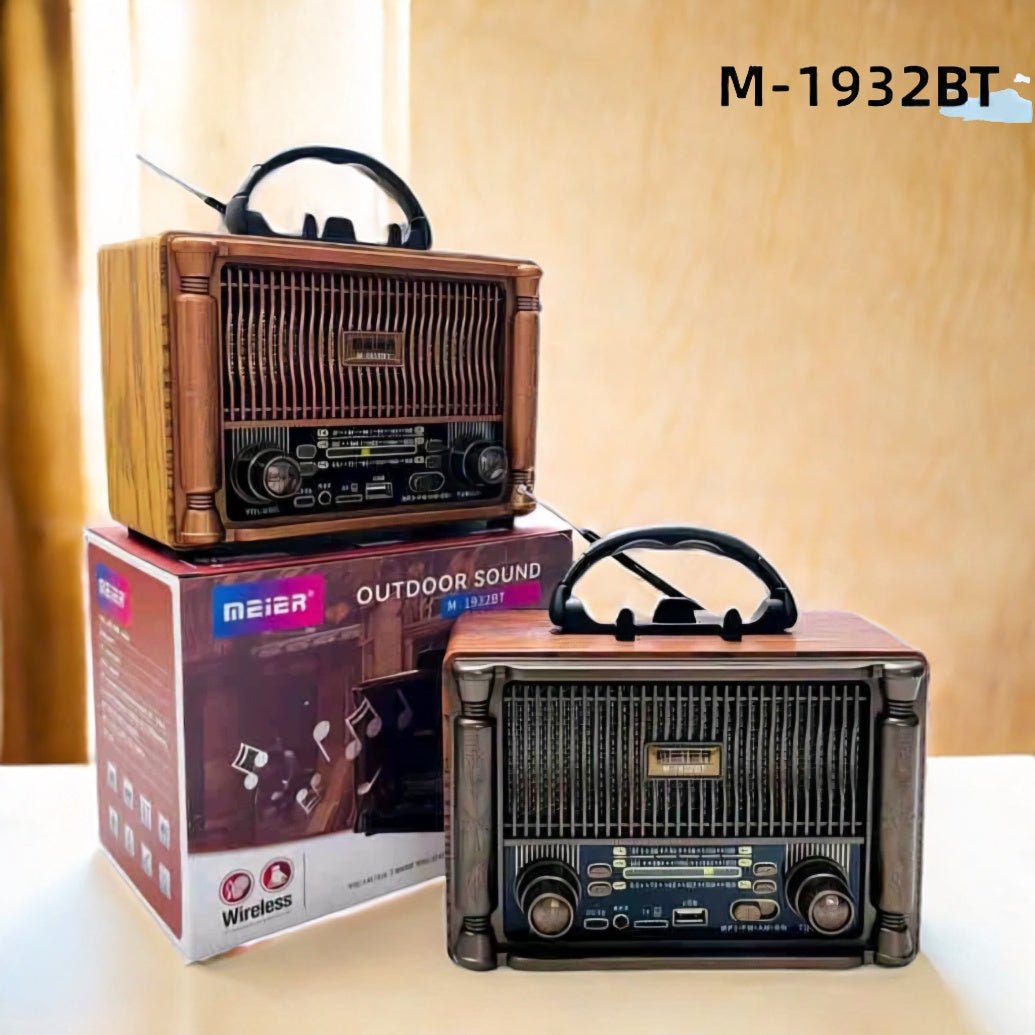 Retro Prijenosni Radio M - 1932BT – – – slika 2