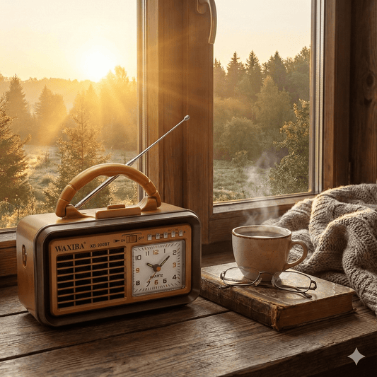 Retro Prijenosni Radio sa Satom - SAMO KLIKNI