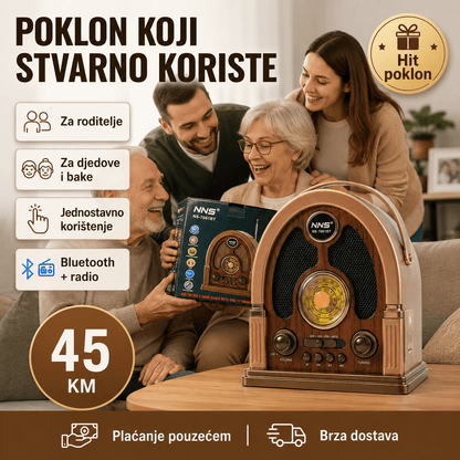 Retro Radio s Bluetoothom – – – slika 7