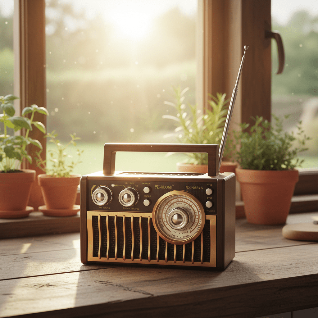 Retro radio s bluetoothom – – – slika 2