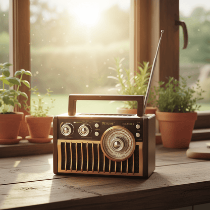 Retro radio s bluetoothom – – – slika 2