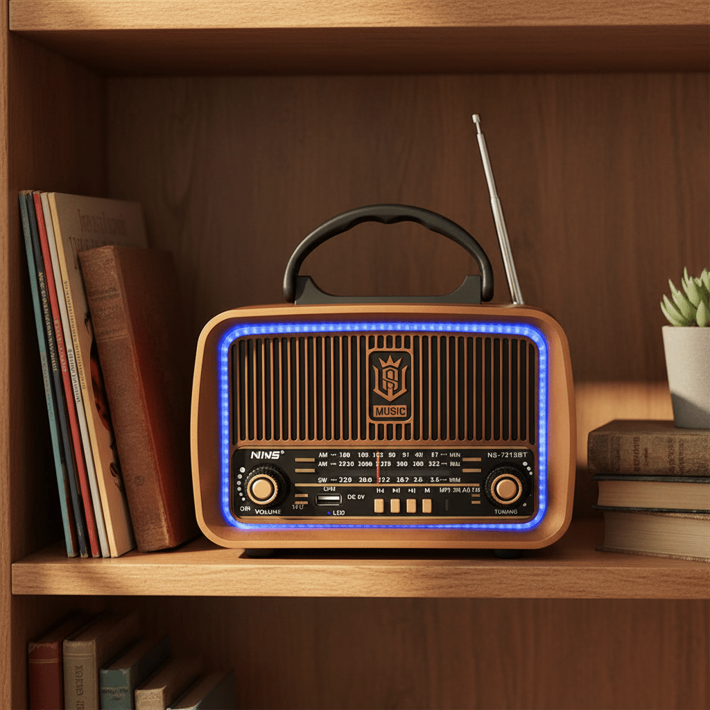 Retro radio s bluetoothom – – – slika 2