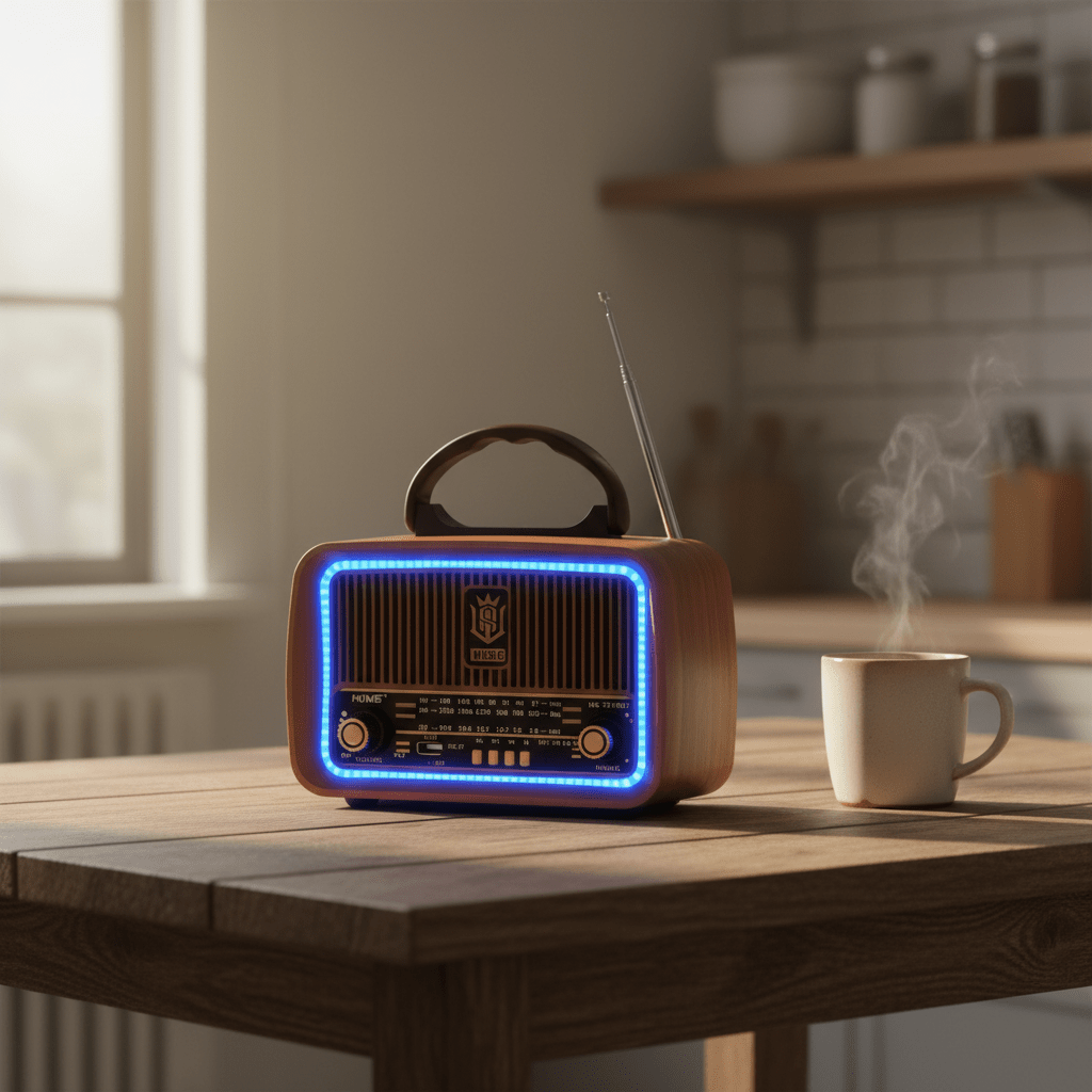 Retro radio s bluetoothom – – – slika 4