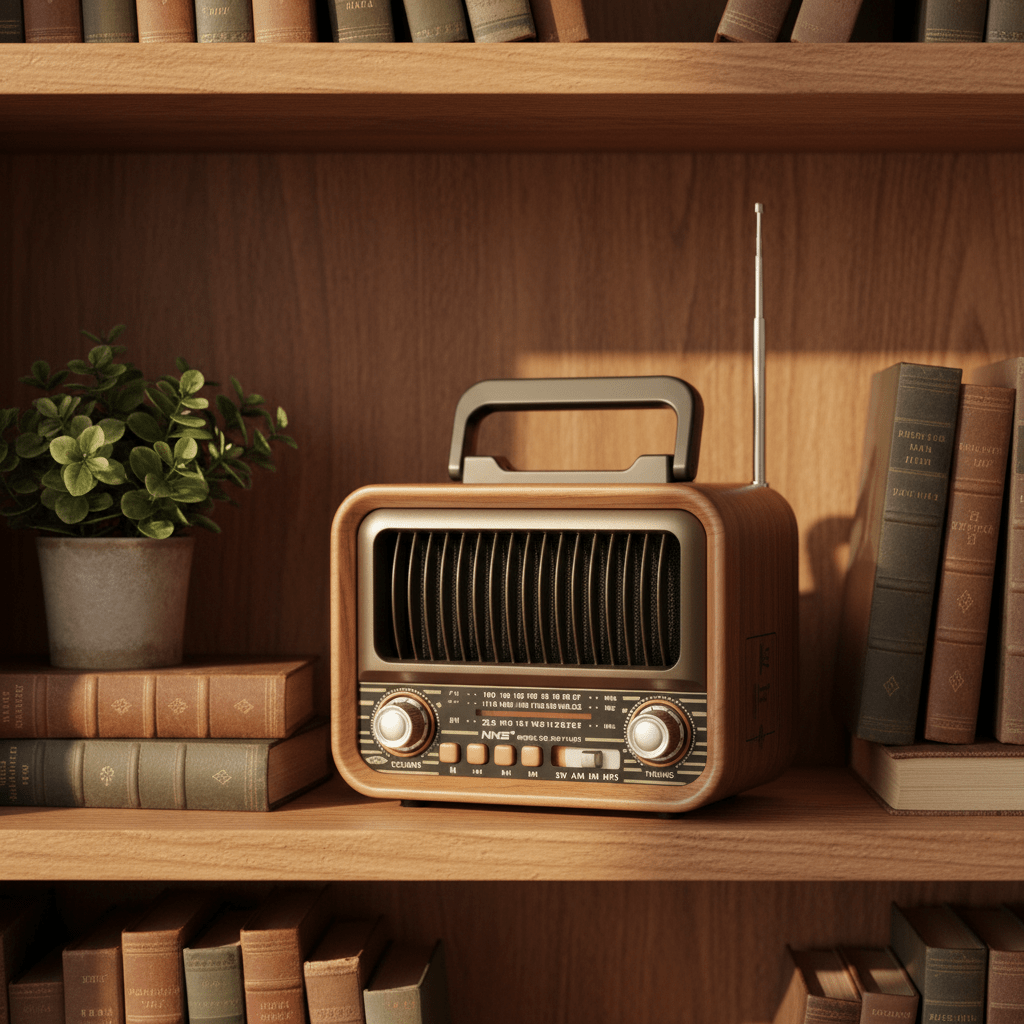 Retro radio s bluetoothom – – – slika 2