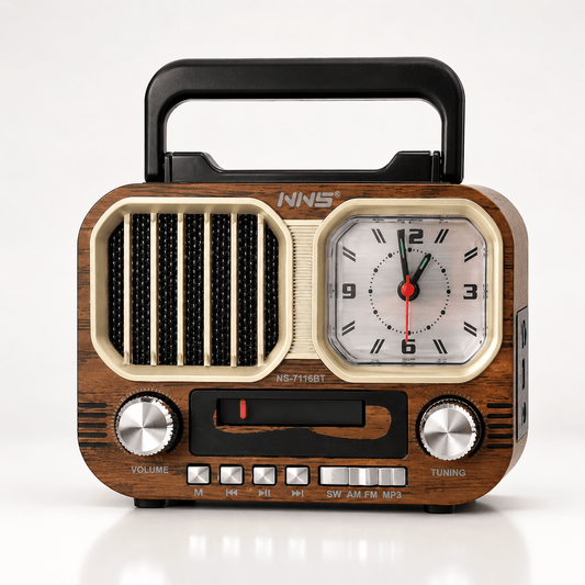 Retro Radio Sa Satom – – – slika 1