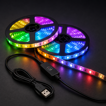 RGB 5050 Bluetooth LED traka s muzikom