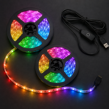 RGB 5050 Bluetooth LED traka s muzikom
