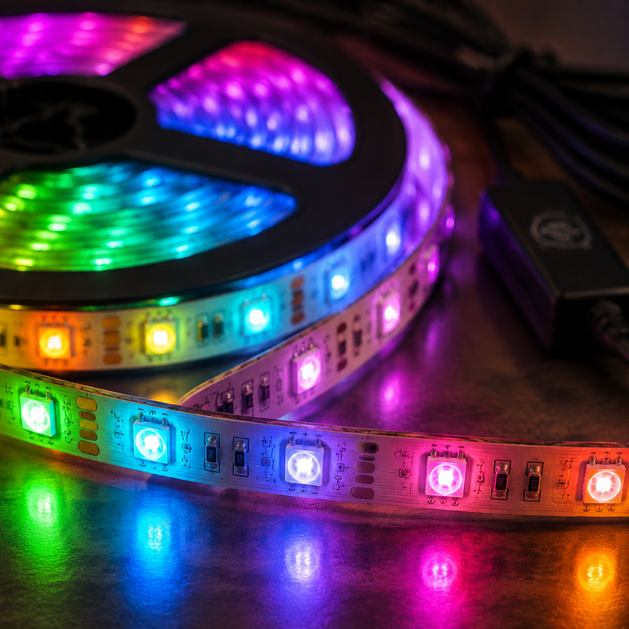 RGB 5050 Bluetooth LED traka s muzikom