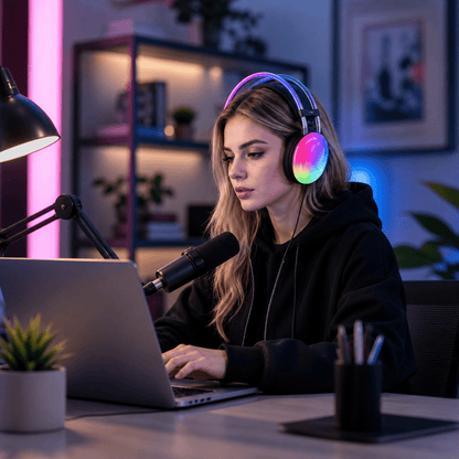 RGB Bežične Gaming Slušalice – – – slika 6