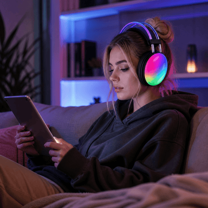 RGB Bežične Gaming Slušalice – – – slika 5