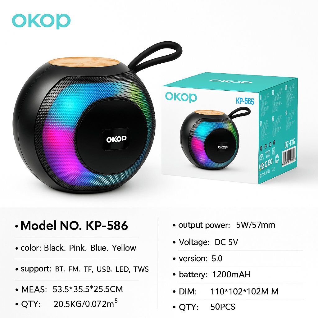 RGB Bežični Bluetooth Zvučnik - SAMO KLIKNI