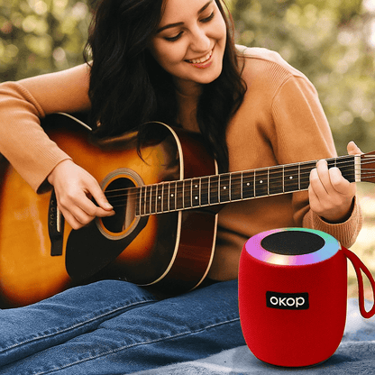 RGB Bežični Bluetooth Zvučnik – – Plava – slika 3