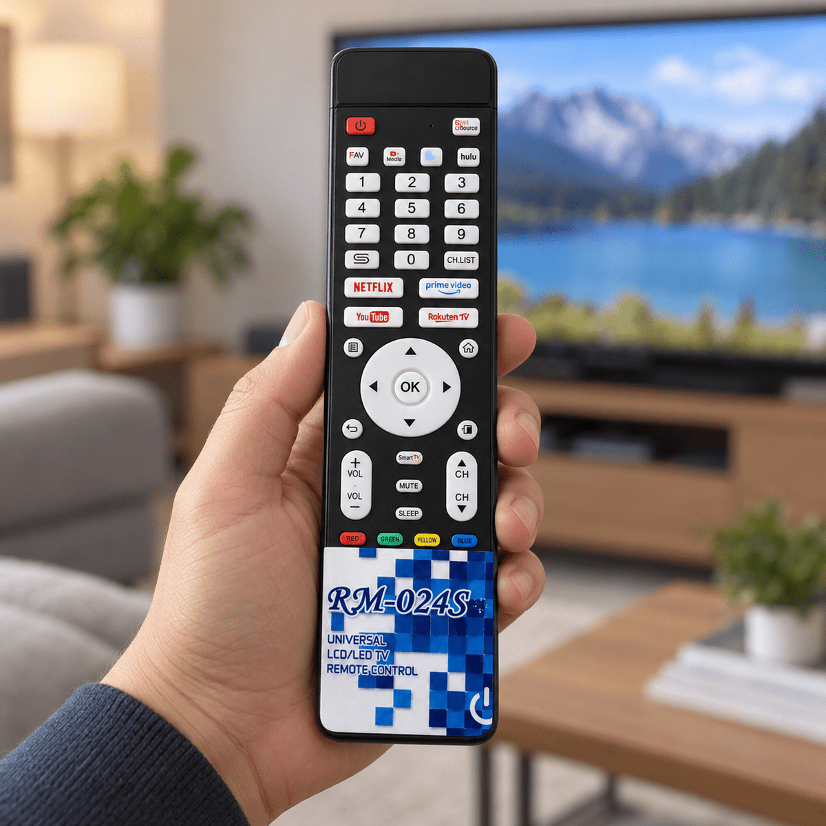 RM-024S univerzalni daljinski upravljač za TV – Univerzalni daljinski RM024S – – slika 3