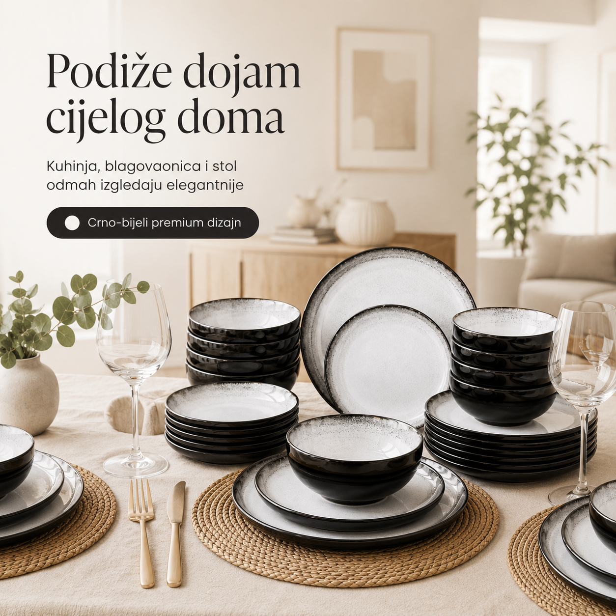 18/1 Porculanski Set za Ručak