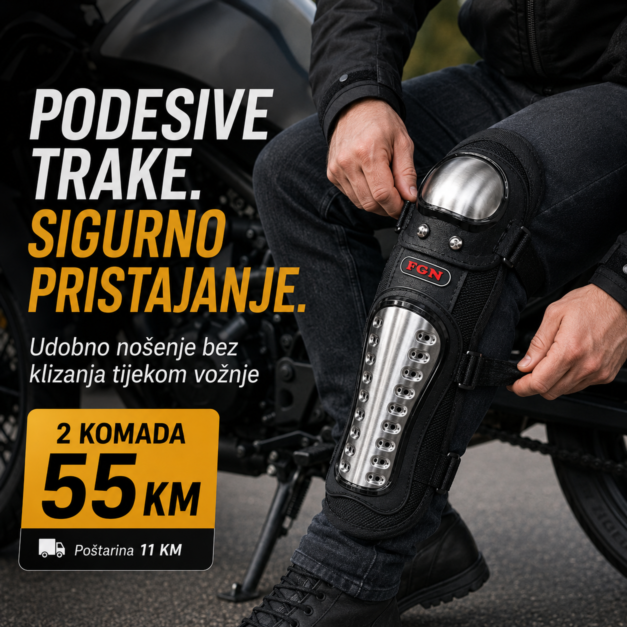 Motociklistički Štitnici za Koljena
