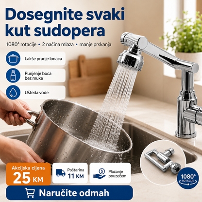Rotirajući 1080° Nastavak za Slavinu