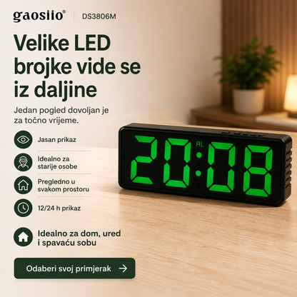 Digitalni LED Sat