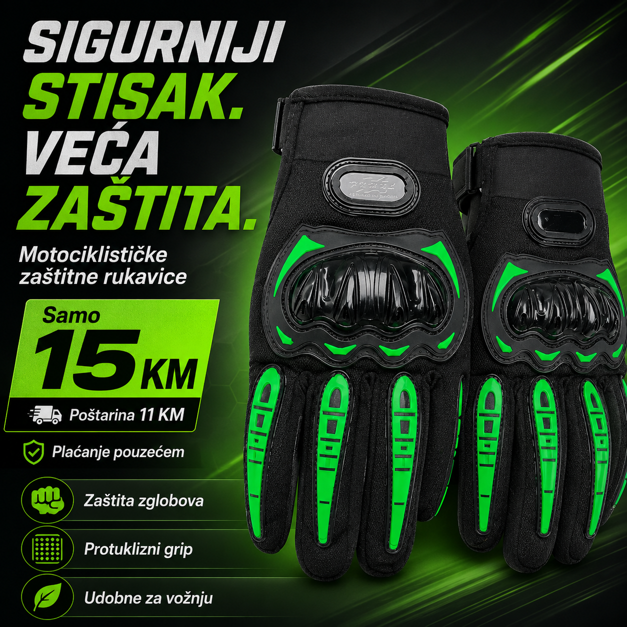Motociklističke Zaštitne Rukavice