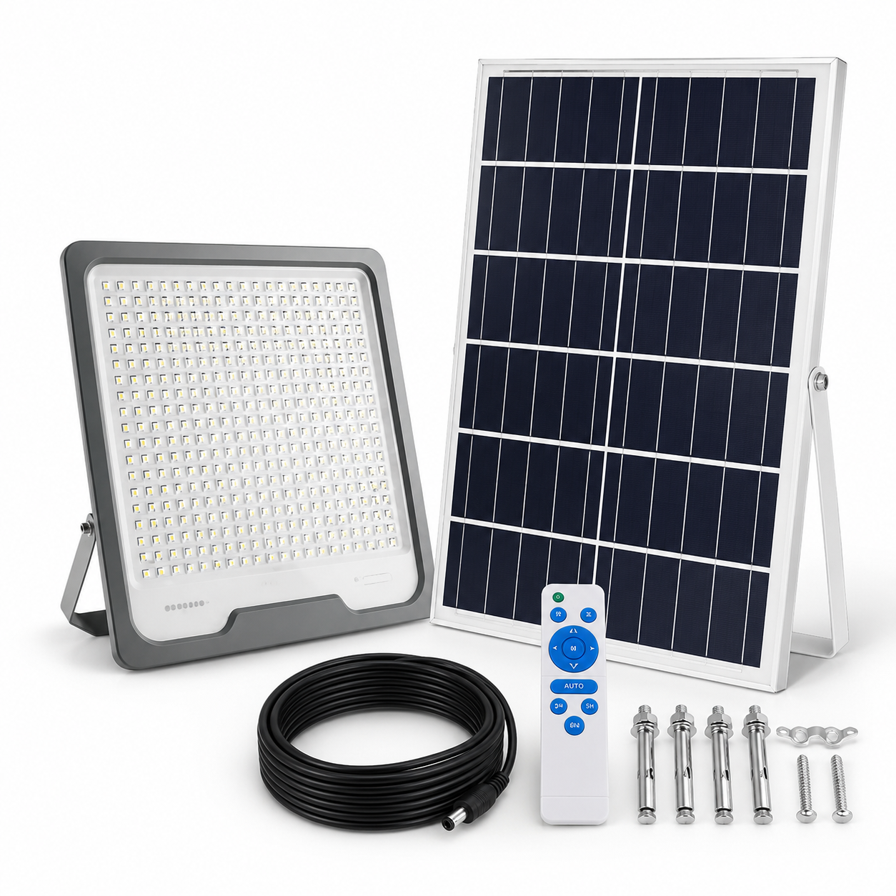 Solarni LED Reflektor s Odvojenim Solarnim Panelom