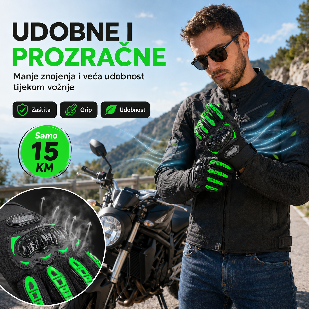 Motociklističke Zaštitne Rukavice