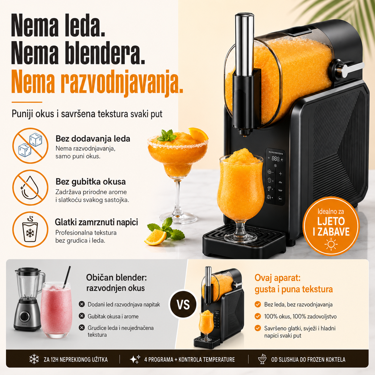 Aparat za Slush Napitke 2,6 L