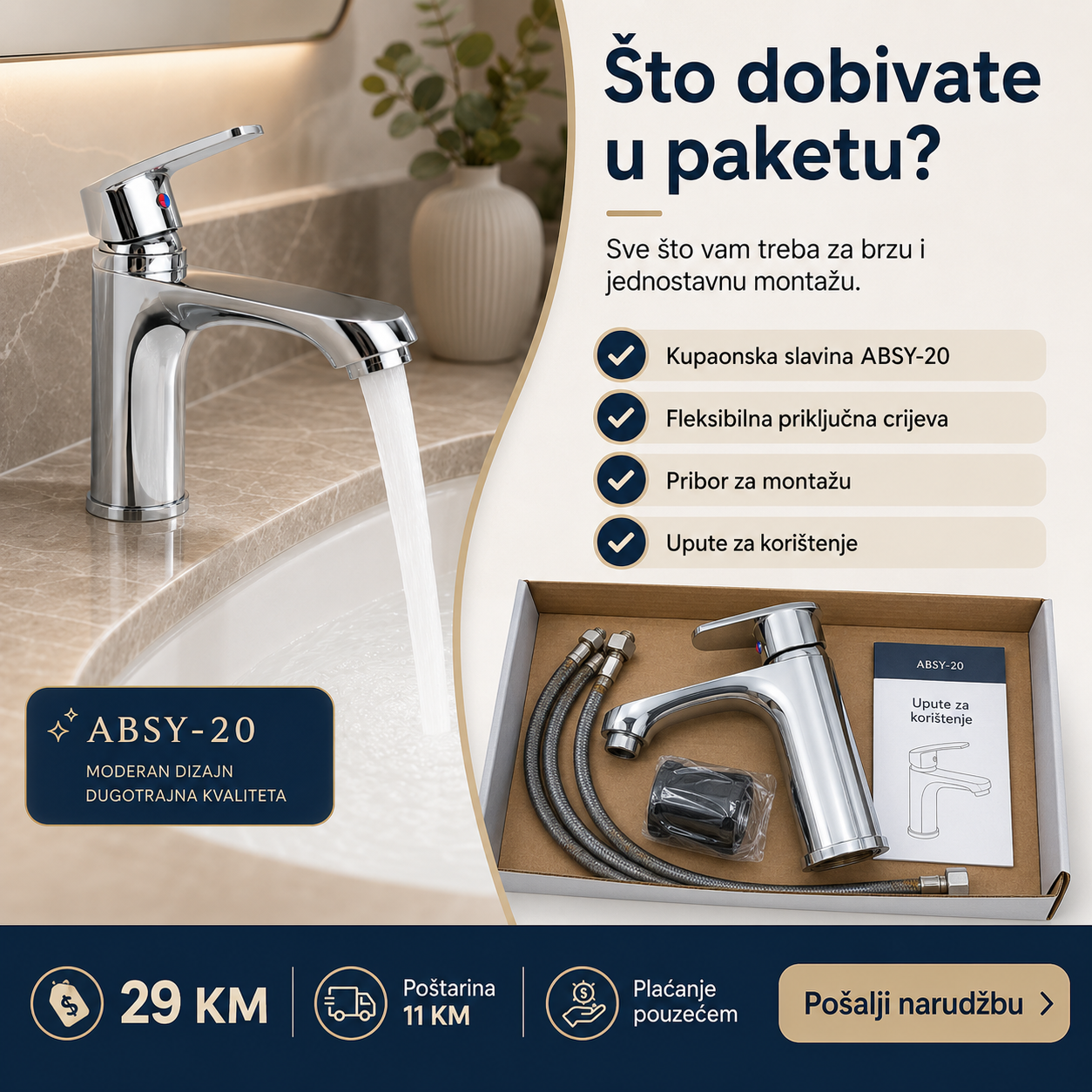 Premium Kupaonska Česma
