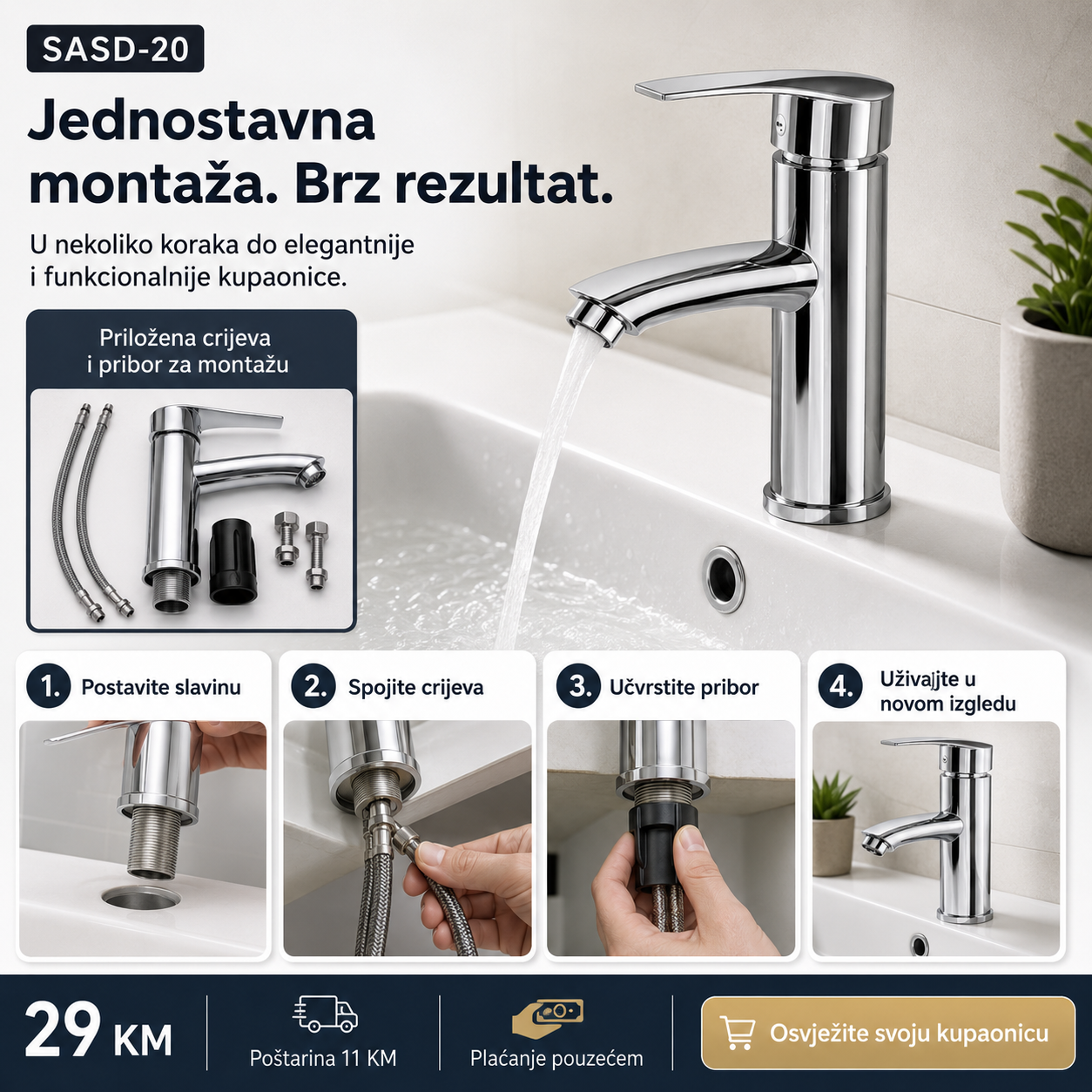 Premium Kupaonska Česma