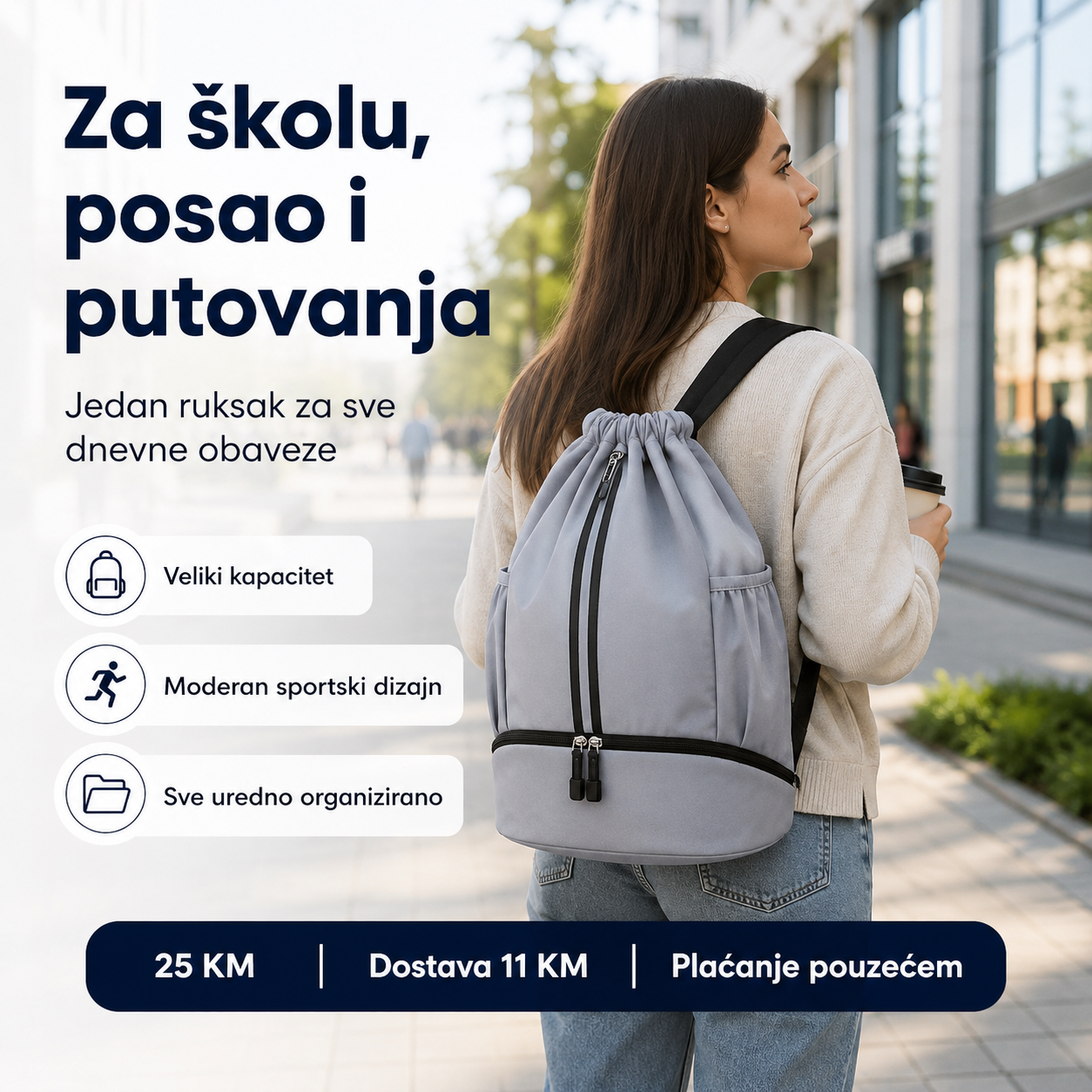 Vodootporni Sportski Ruksak