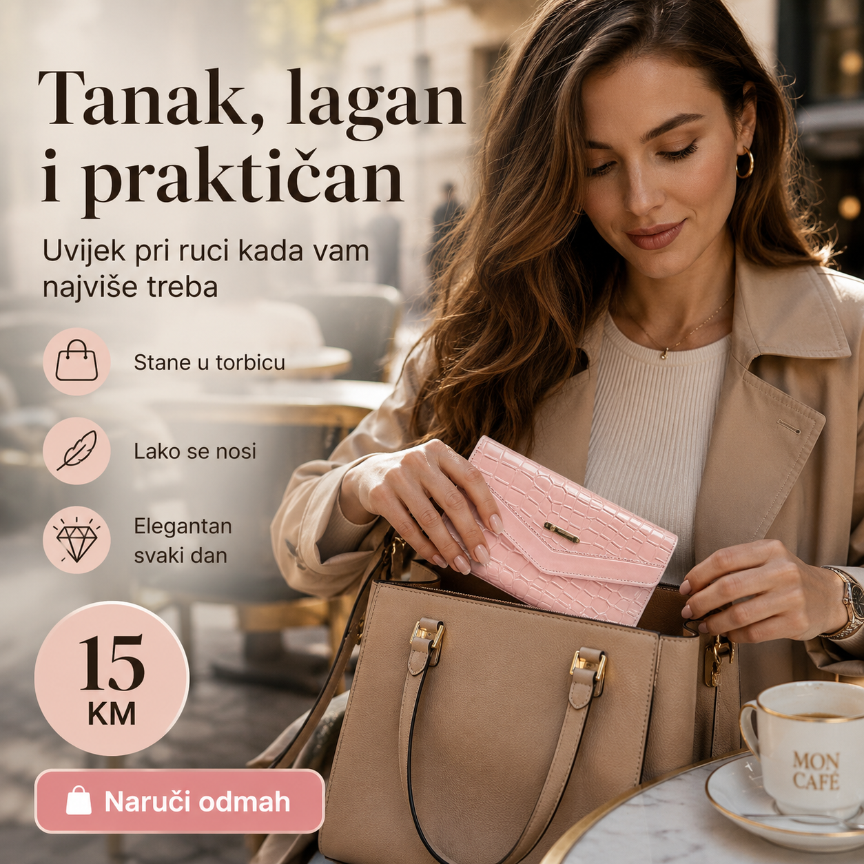 Elegantni Ženski Novčanik