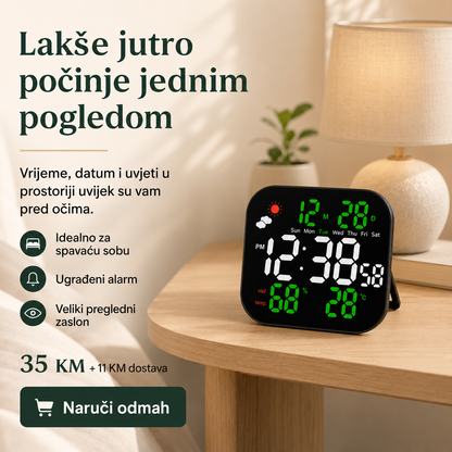 Digitalni LED Sat