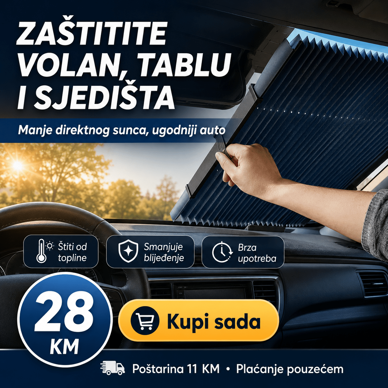 Roletna za Šofer Šajbu 65x125 cm – – – slika 4