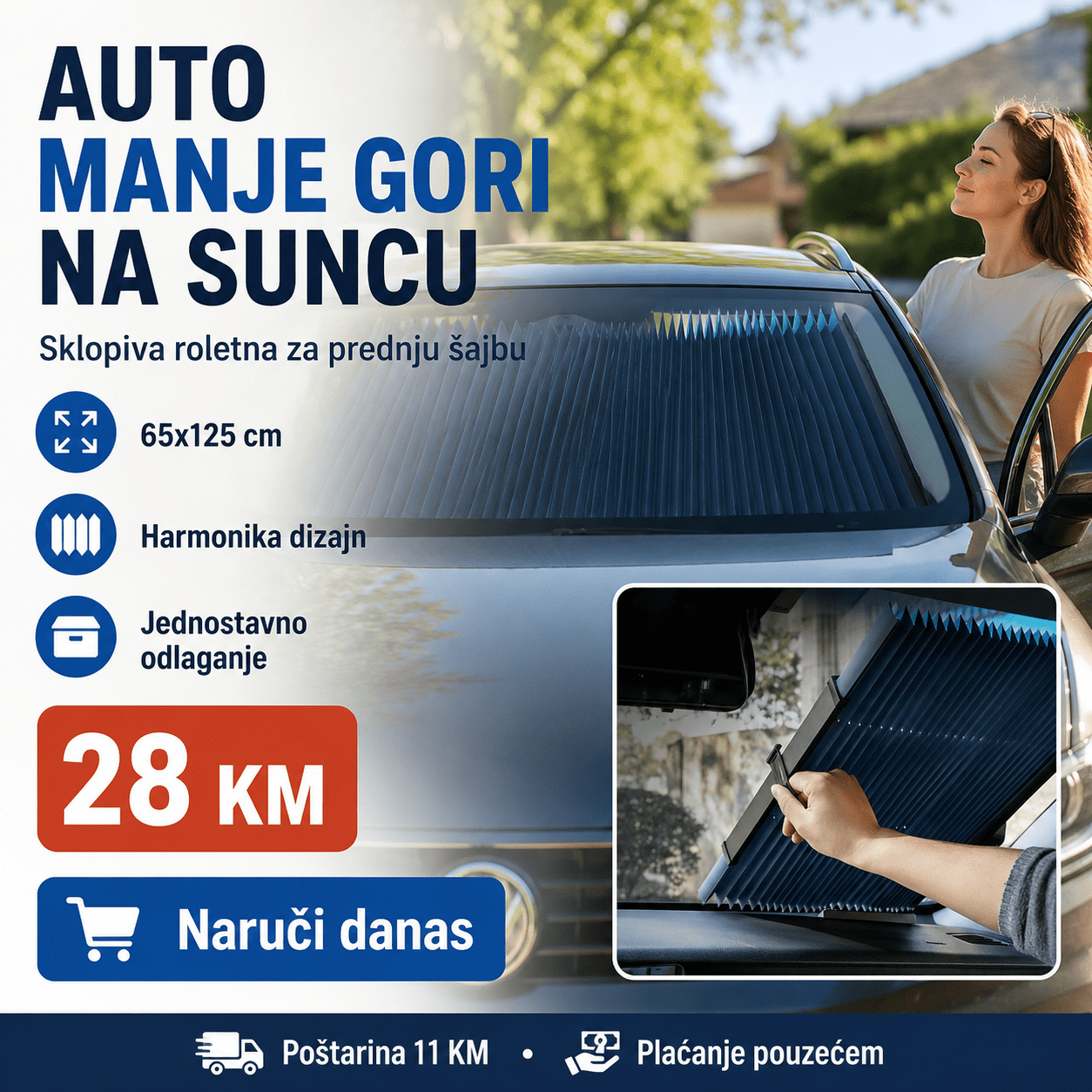 Roletna za Šofer Šajbu 65x125 cm – – – slika 5