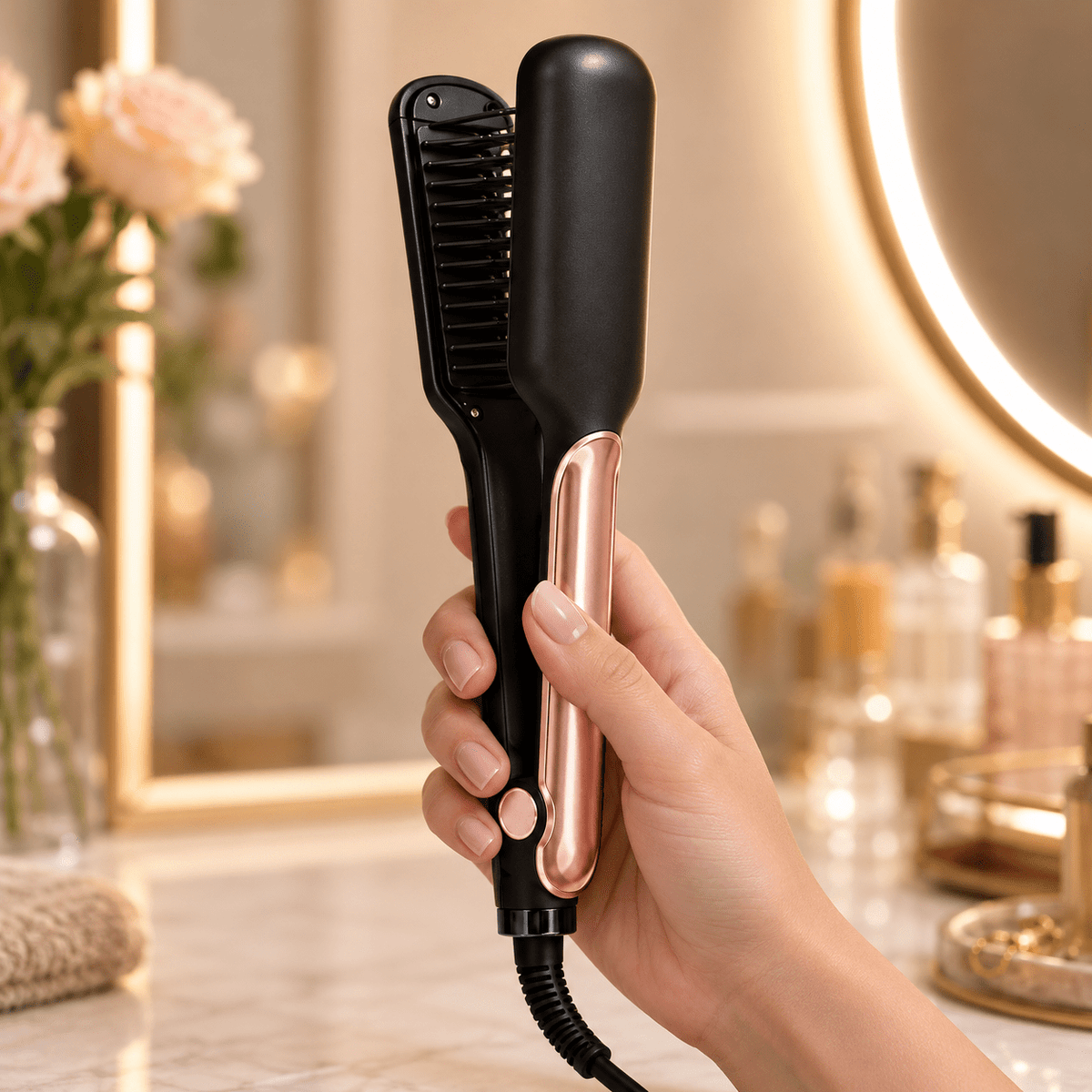 ROOT DT890A pegla za kosu s češljem – Pegle za kosu DT890A – – slika 3