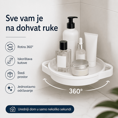 Rotirajuća Kutna Polica 360° – – – slika 3