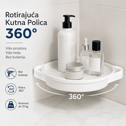 Rotirajuća Kutna Polica 360° – – – slika 1