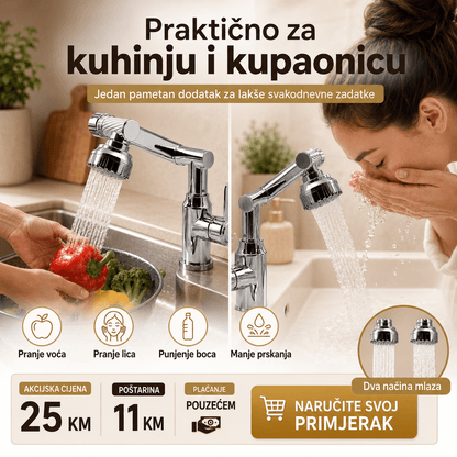 Rotirajući 1080° Nastavak za Slavinu – – – slika 4