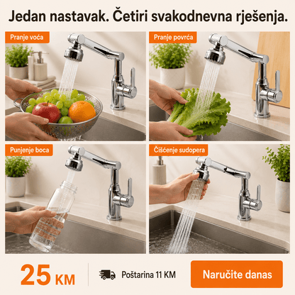Rotirajući 1080° Nastavak za Slavinu – – – slika 5