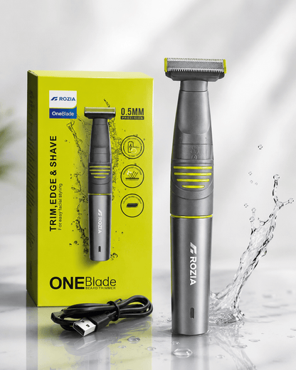 Rozia OneBlade 3-u-1 Trimer za Bradu i Tijelo – – – slika 1