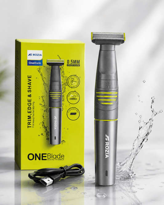 Rozia OneBlade 3-u-1 Trimer za Bradu i Tijelo – – – slika 1