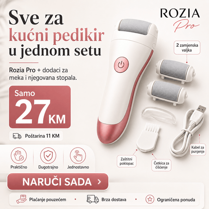 Rozia Pro Električna Turpija za Stopala – – – slika 6