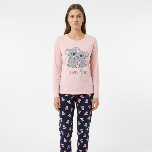 RUBINA Pidžama Love Bar Koala – Pidžame – M – slika 1