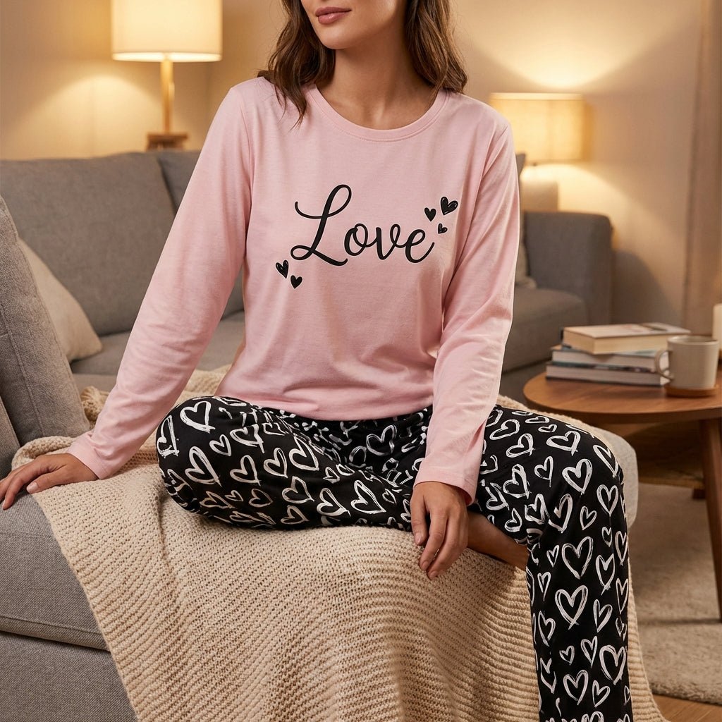 RUBINA Pidžama Love Hearts – Pidžame – M – slika 6