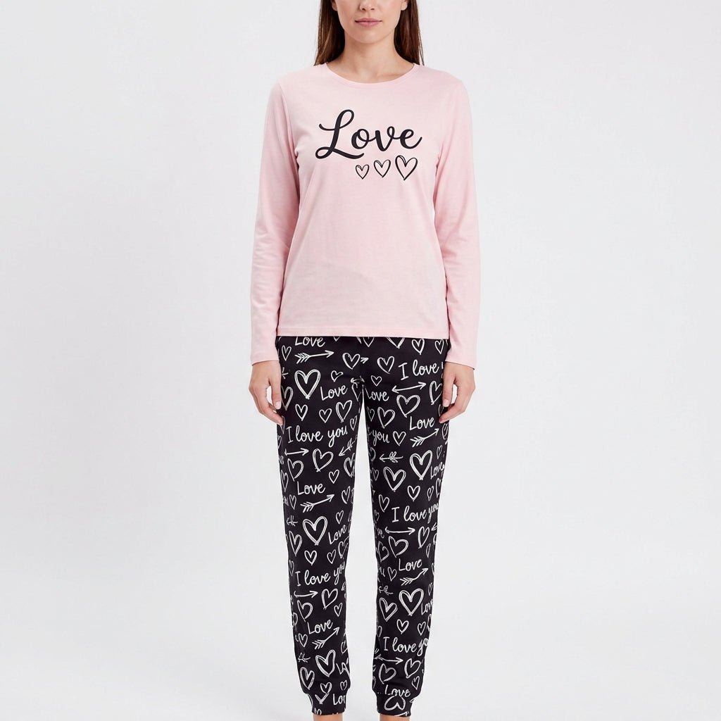 RUBINA Pidžama Love Hearts – Pidžame – M – slika 1