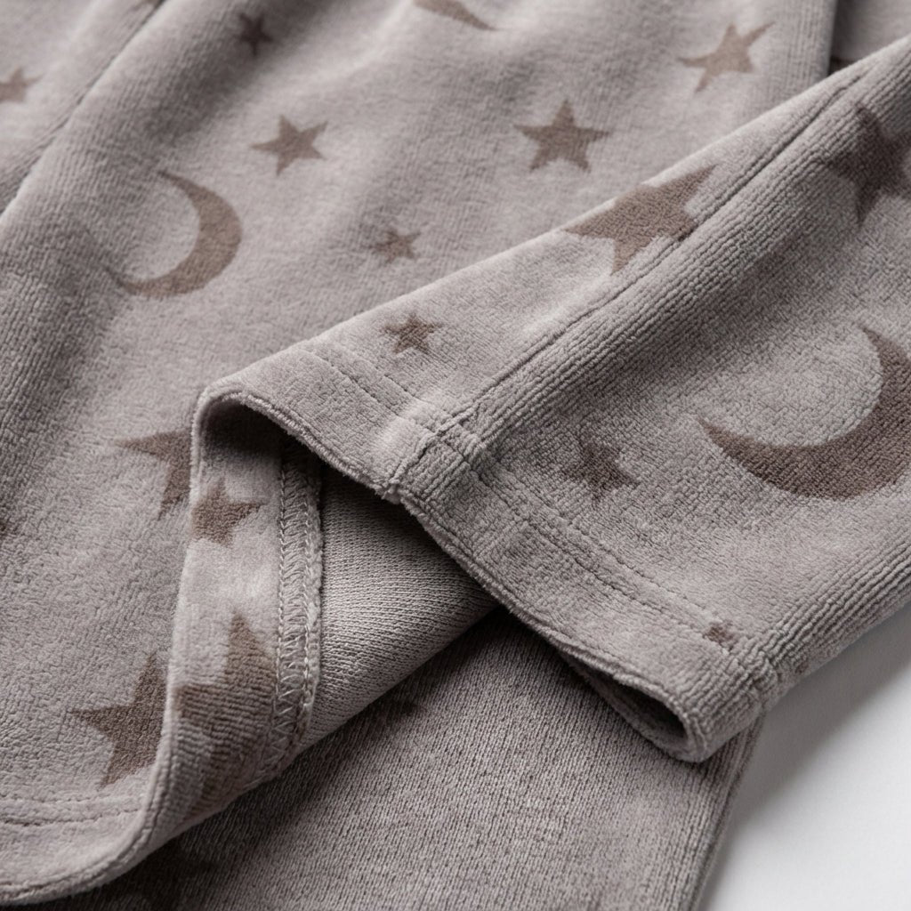 RUBINA Pidžama Set - Bear Print Cream – Pidžama – M – slika 3