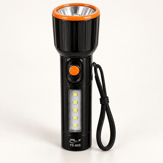 Ručna LED lampa s 5 bočnih svjetlosnih polja – Ručne lampe – – slika 1